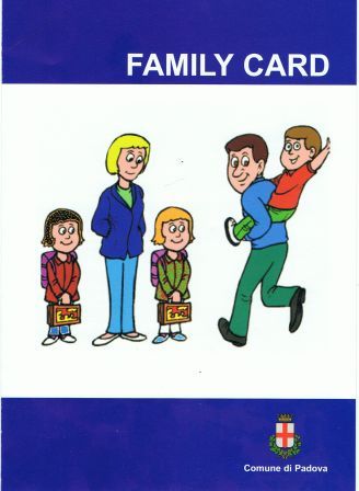 Family card brochure